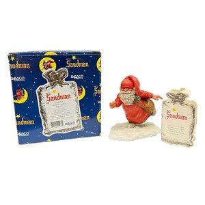 Enesco Sandman Skating Figurine Klaus Wickl 1994 Christmas Decor 340510